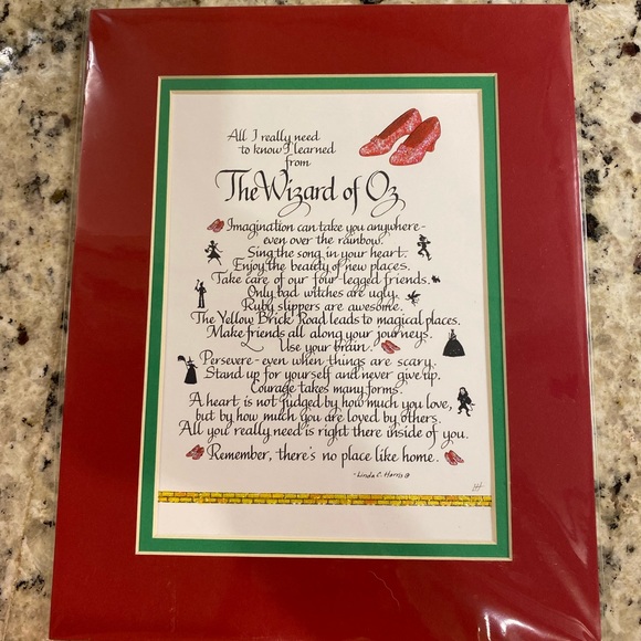 All I Really Need to Know I Learned from the Wizard of Oz  Art by Linda Harris - Picture 1 of 15